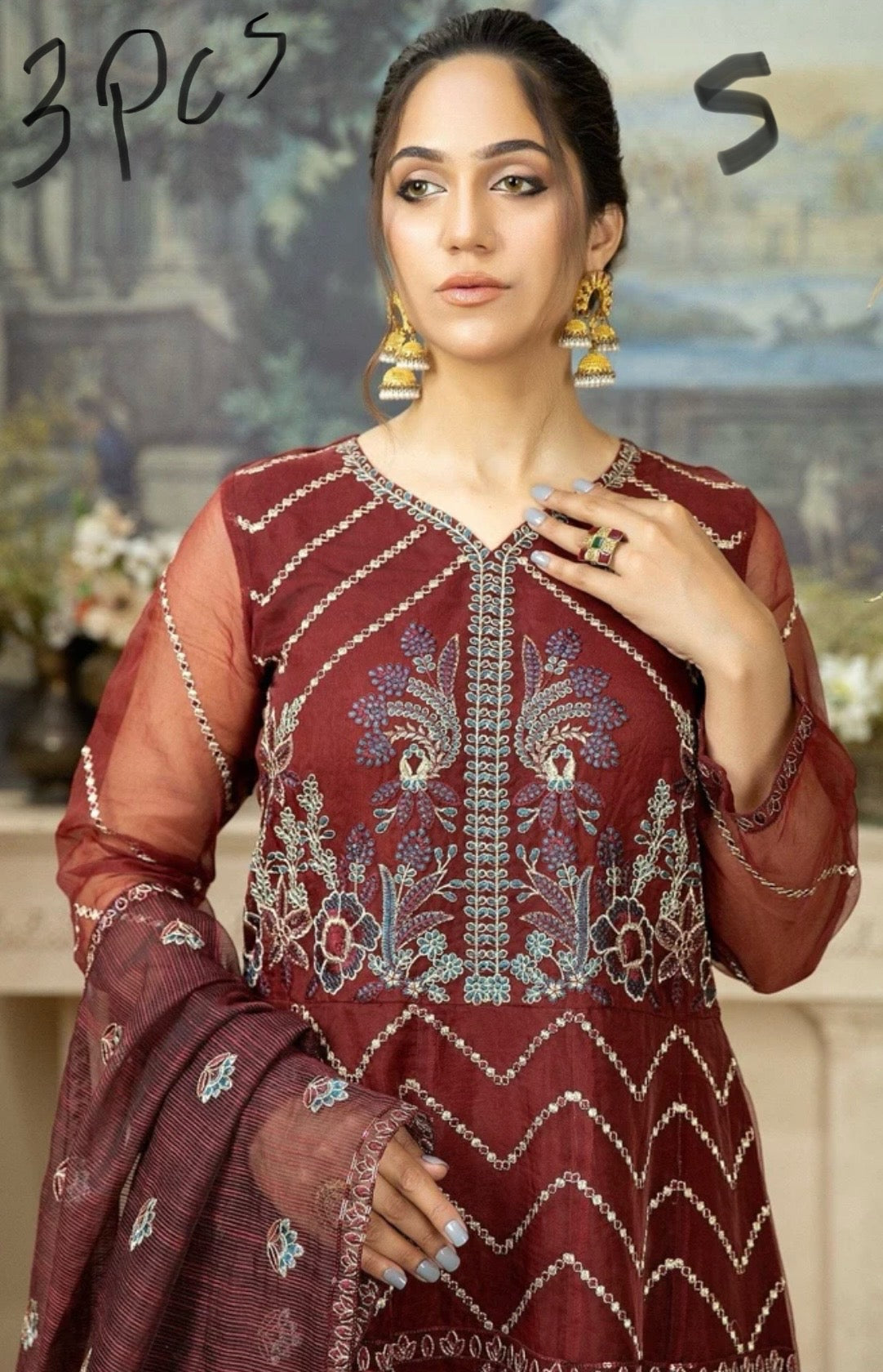 LUXURY EMBROIDERED PARTY WEAR